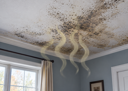 moldy ceiling